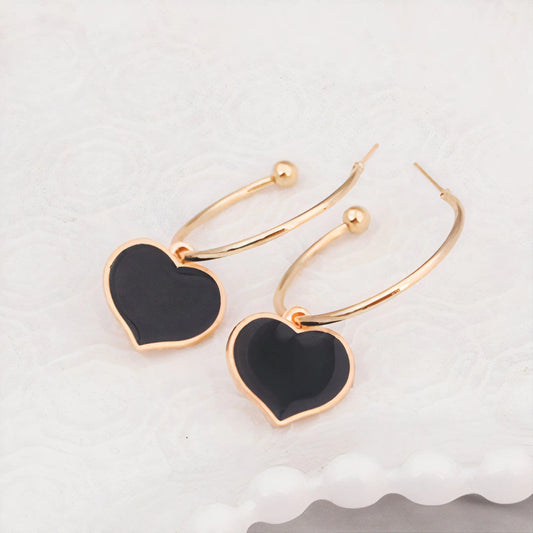 My Love Earrings in Black